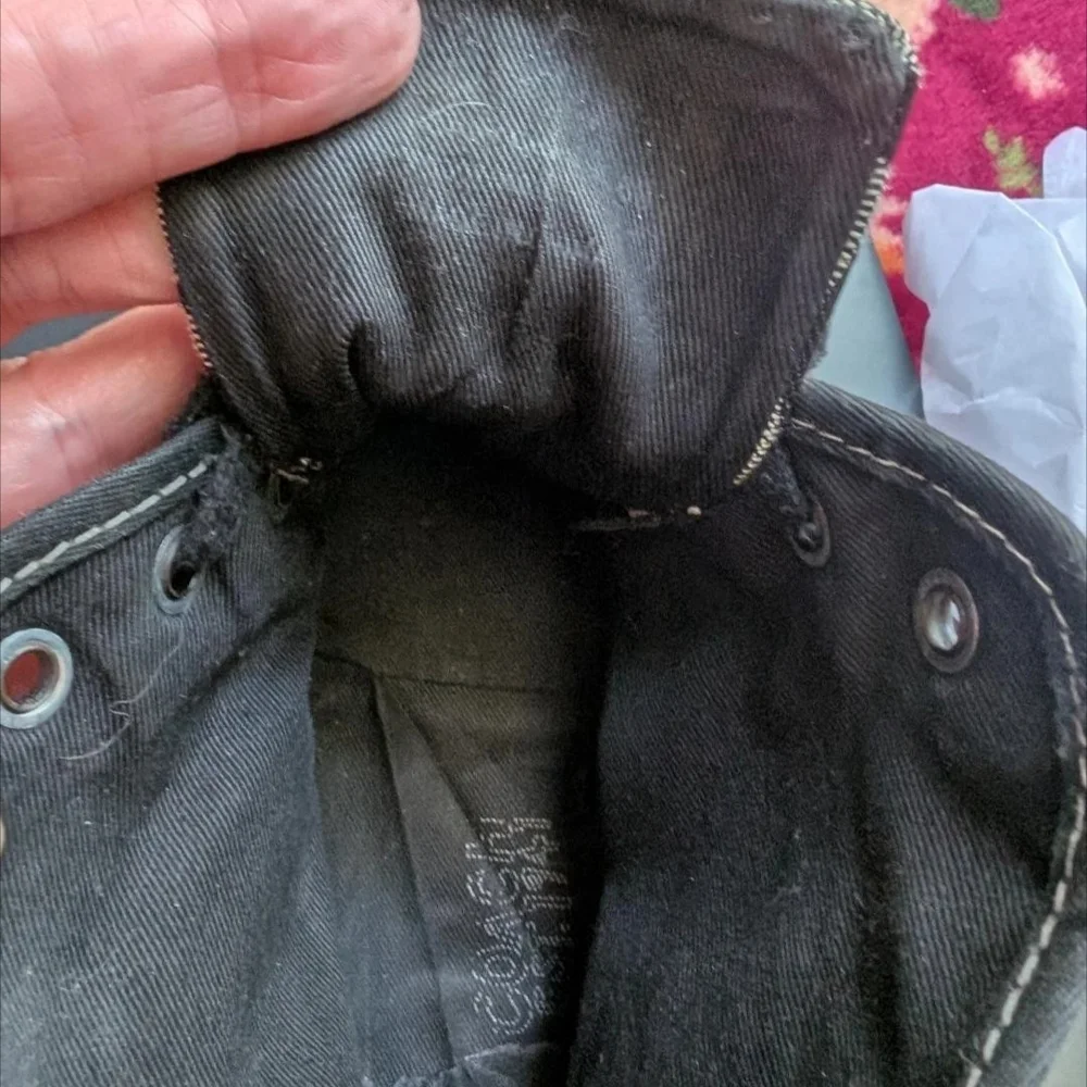 Coach Poppy Pepper Chan High-Top Sneakers Sz 8 - Picture 9 of 11